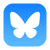 bluesky-square-icon-logo-logotic